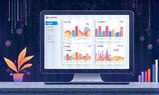 SocialPulse platform dashboard mockup displaying social media analytics